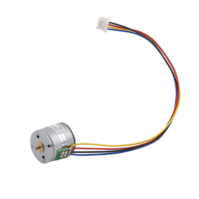 20 Mm Micro Stepper Motor Matched With Gearbox 18°/Step 2 Phases