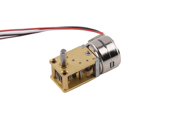 15mm diameter stepper motor with gearbox, optional gear ratio