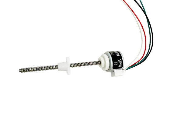 1.8 step motor 15mm diameter micro Linear Stepper Motor with 5VDC Lead Screw Bipolar with plastic slider
