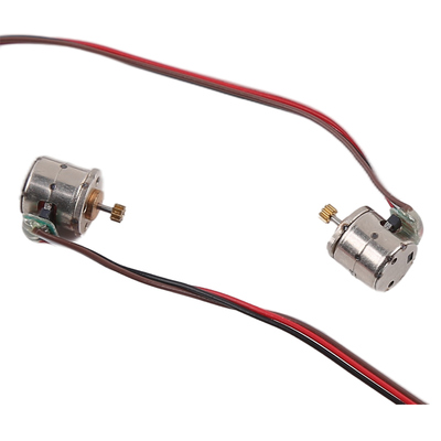 Long Life 3V DC 8mm Diameter Micro Stepper Motor 2 Phase 4 Wire for Camera Rotation Focus