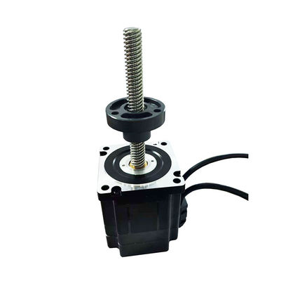 86mm NEMA34 trapezoidal Tr lead screw linear hybrid stepper motor with optical encoder
