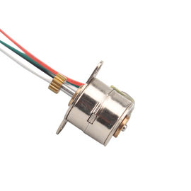 CW/CCW Rotation Permanent Magnet Micro Stepper Motor 2 Phase 4 Wire Weight 4g 18 degree