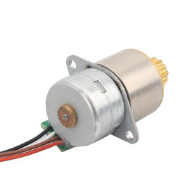 60mA 15mm Permanent Magnet Stepper Motor With Metal Gearbox 18 Degree SM1516