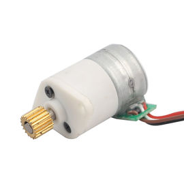 Permanent Magnet Type 2 Phase 4 Wires Geared Stepper Motor 15mm Customized Current SM15-MG