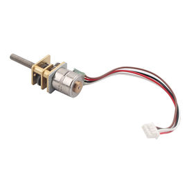 5 Volt 10mm Micro Stepper Motor , Compact 2 Phase 4 Wire Customized Dc Geared Motor VSM10-816G