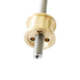 Threaded T Head Lead Screw And Nut For 3d Printer Parts RoHS Approval