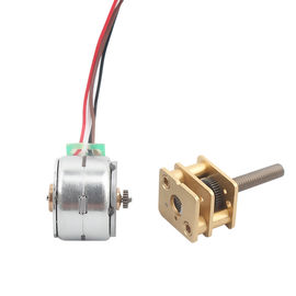 High Efficiency 15mm Micro Metal Gearmotor 2 phase bipolar stepper motor For Precision equipment 3D Printer