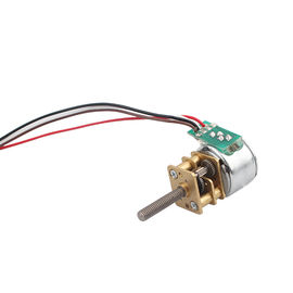 High Efficiency 15mm Micro Metal Gearmotor 2 phase bipolar stepper motor For Precision equipment 3D Printer