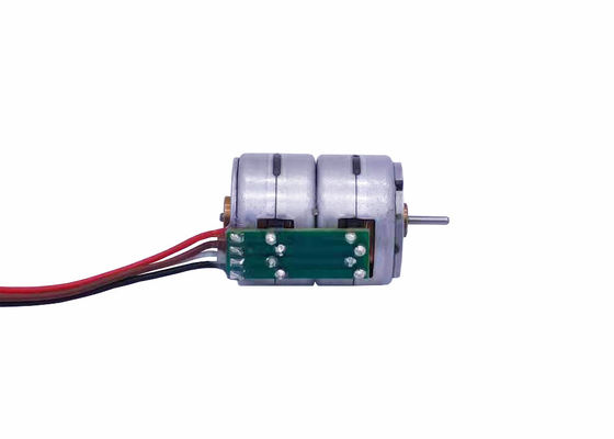 Double Stack 4 Wire 15mm Stepper Motor 5V 2 Phase 18° Step Angle