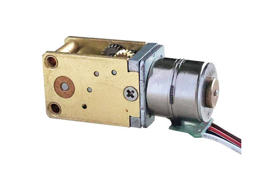 10mm 2 Phase 4 Wire Mini Dc Geared Stepper Motor For Ip Camera 40 Ohm DC 5.0V