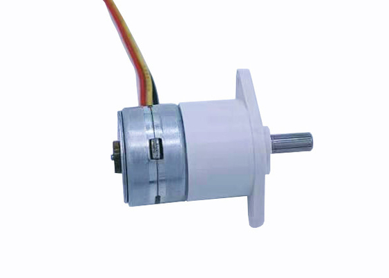 Permanent Magnet Type Geared Stepper Motor 2 Phase 4 Wires 15mm