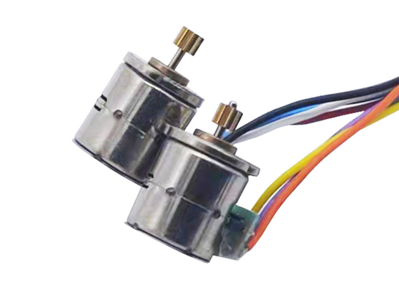 Camera Lenses Mini Stepper Motor 8mm 2 Phase 4 Wire With Copper Gear