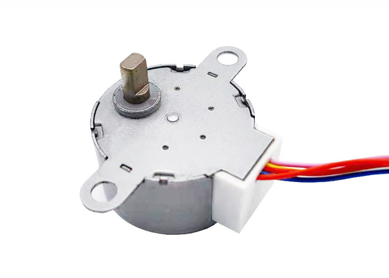 permanent magnet stepping motor Geared Stepper Motor Low Noise 12V 7.5 Degree 5 Wires